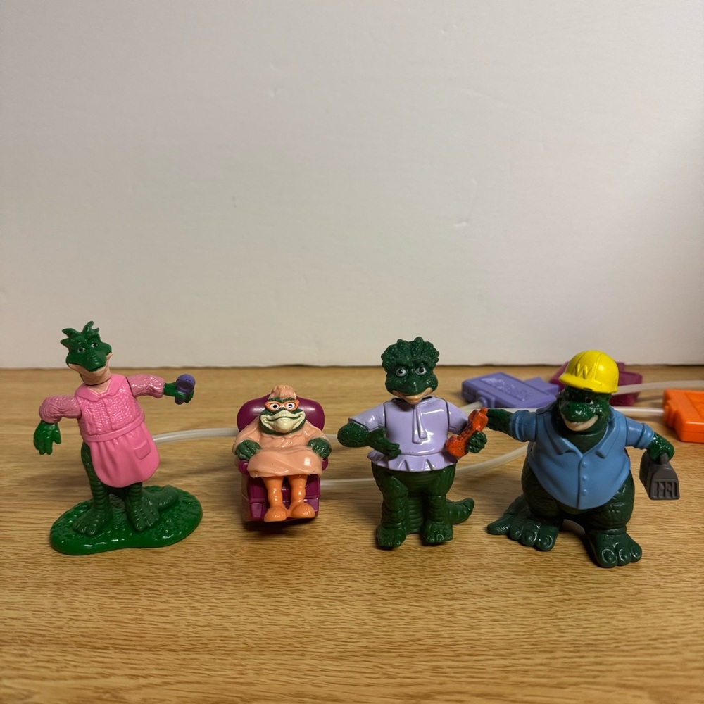 McDonald’s Happy Meal Dinosaurs Dino-Motion Family Figure Set